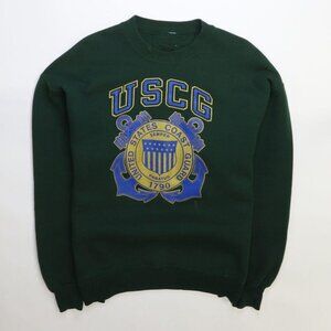 USCG United States Coastal Guard Green shirt sweatshirt 1790
